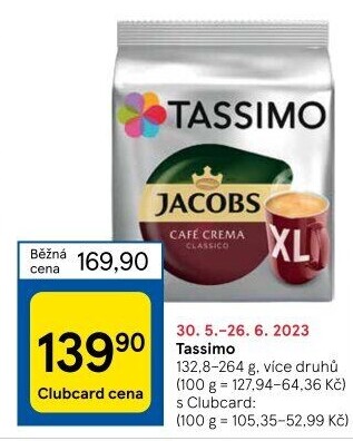 Kapsle Tassimo Jacobs