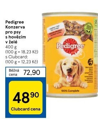 Konzerva pro psy Pedigree