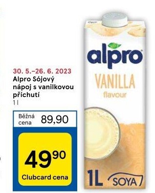 Nápoj sójový ochucený Alpro Soya