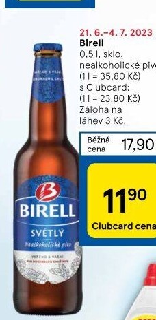 Nealkoholické pivo Birell
