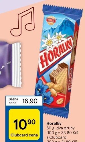 Oplatky Horalky Sedita