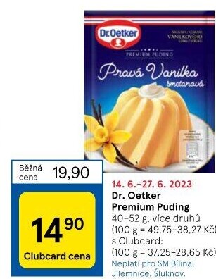 Pudink Premium Dr. Oetker