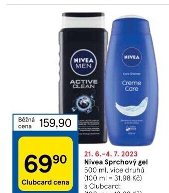 Sprchový gel Nivea
