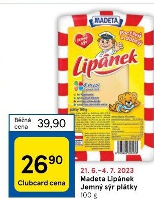Sýry Lipánek Madeta