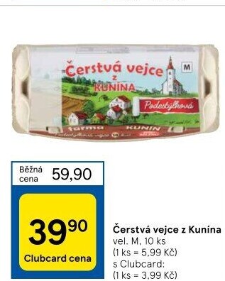 Vejce M z Kunína