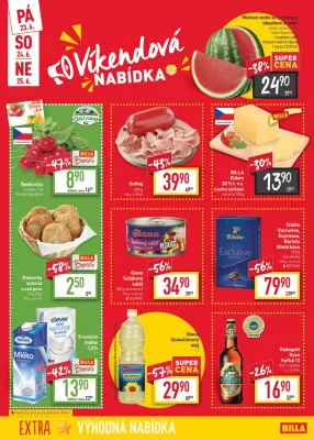akční leták BILLA 21.6.2023-27.6.2023