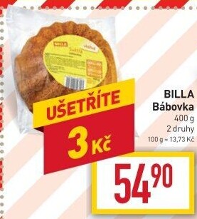 Bábovka Billa