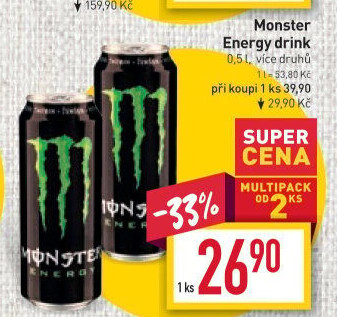 Energetický nápoj Monster Energy