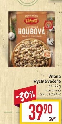 Jídla instantní Rychlá večeře Vitana