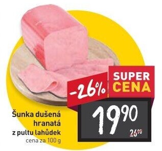 Šunka dušená hranatá
