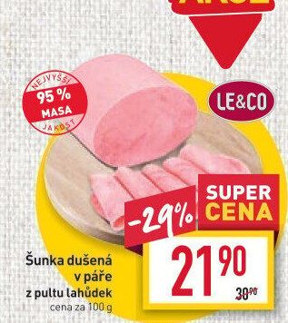 Šunka dušená LE&amp