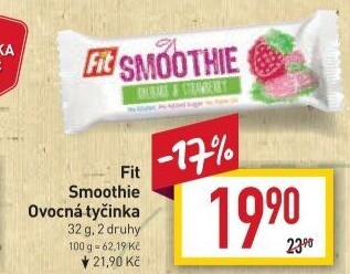 Tyčinka Smoothie Fit