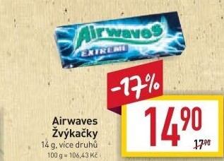 Žvýkačky Airwaves
