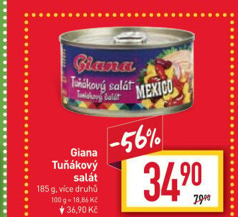 Salát s tuňákem Giana