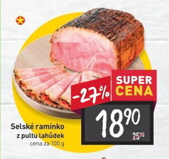 Šunka selské ramínko