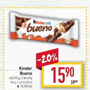 Tyčinka Bueno Kinder