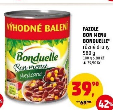 Fazole Bon Menu Bonduelle