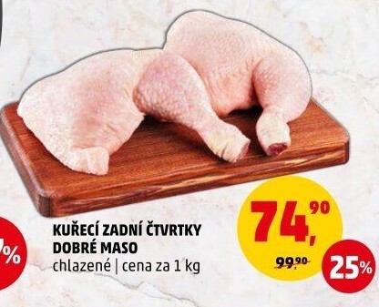 Kuřecí čtvrtky Dobré maso
