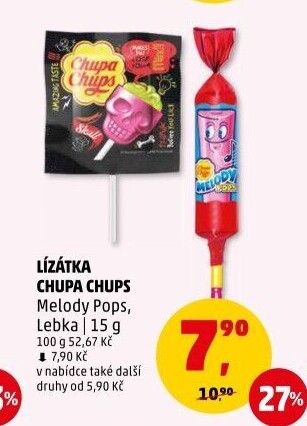 Lízátko Melody Pops Chupa Chups
