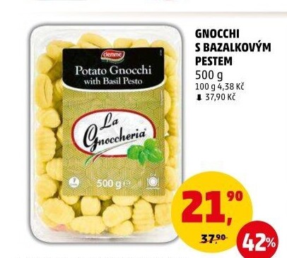 Noky bramborové plněné Ciemme