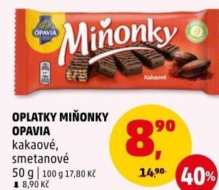 Oplatky Miňonky Opavia