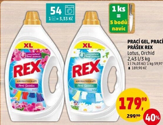 Prací gel Rex