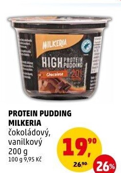 Proteinový pudink Milkeria