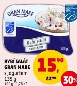 Salát rybí s jogurtem Gran Mare