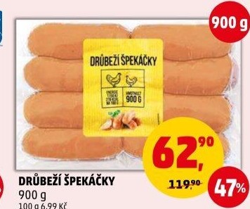Špekáčky drůbeží