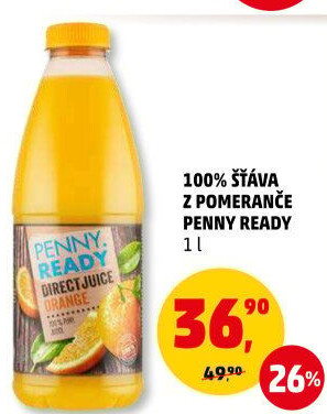 Šťáva 100% Penny Ready