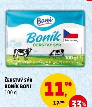 Sýr čerstvý Boník Boni