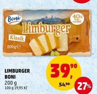Sýr Limburger Boni