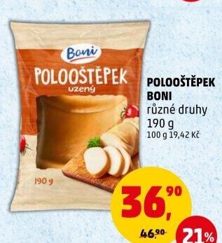 Sýr Polooštěpek Boni