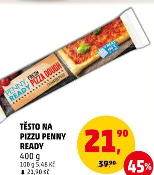 Těsto na pizzu Penny Ready