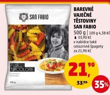 Těstoviny San Fabio
