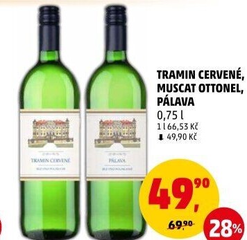 Víno Tramín červený