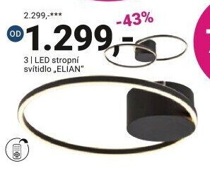 LED STROPNÍ SVÍTIDLO „ELIAN“