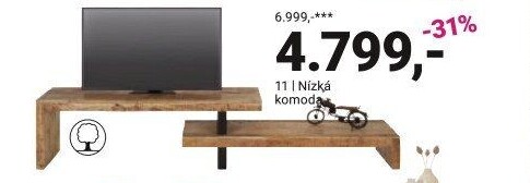 NÍZKÁ KOMODA „BEED“