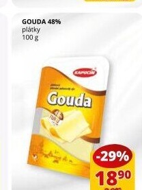 Sýr Gouda 48% Kapucín