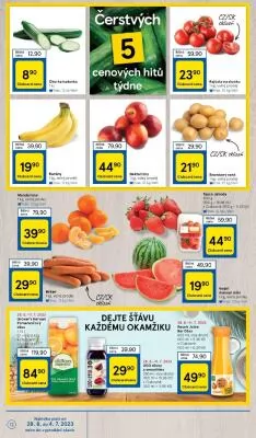 akční leták Tesco 28.6.2023-4.7.2023