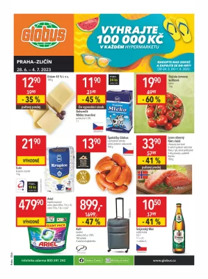 akční leták Globus 28.6.2023-4.7.2023