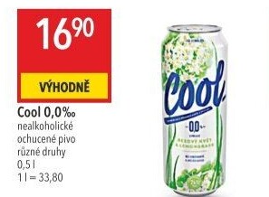 Nealkoholické pivo ochucené Staropramen Cool