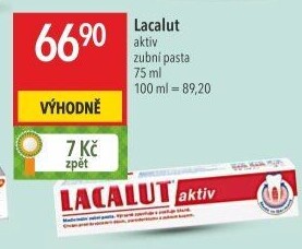 Pasta na zuby Aktiv Lacalut