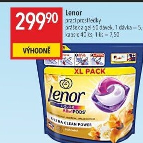 Prací kapsle All in 1 Lenor
