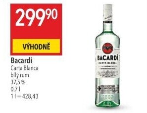 Rum Carta Blanca Bacardi