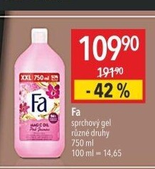 Sprchový gel Fa