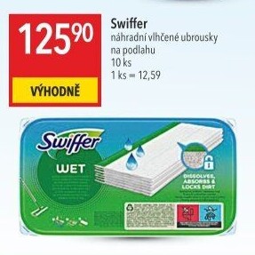 Utěrky na podlahu vlhčené Swiffer