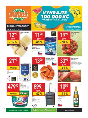 akční leták Globus 28.6.2023-4.7.2023