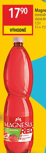 Minerální voda Magnesia Red