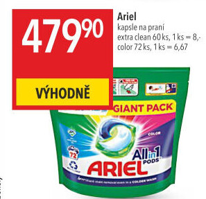 Prací kapsle Ariel